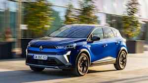 Fahraufnahme eines Renault Captur 160 Mildhybrid nach Facelift