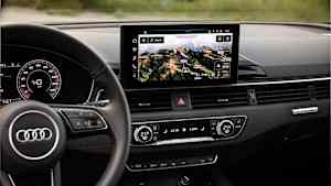 Multimedia-Einheit MMI in einem Audi