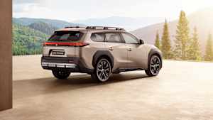 Aufnahme des Toyota bZ4X Touring