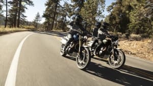 Ausflug mit zwei Triumph Scrambler 1200 XE