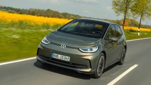 Frontansicht des VW ID3 nach Facelift