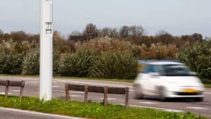 Ein Stationärer Blitzer in Holland