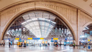 Die Top 10 Bahnhöfe, hier der Hauptbahnhof in Leipzig