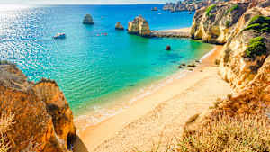 Strand an der Algarve