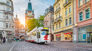 Straßenbahn in Freiburg