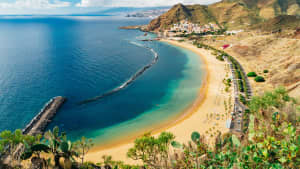 Der Playa Teresitas auf Teneriffa