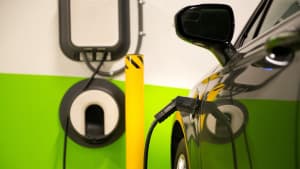 Wallbox in einer Tiefgarage