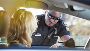 verkehrskontrolle in Amerika