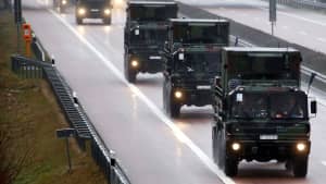 Bundeswehrkolonne