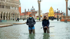 Hochwasser in Venedig