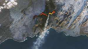 Reykjanes Vulkanausbruch