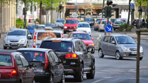 Verkehr auf Recklinghausens Hauptverkehrsstraßen