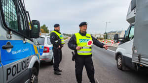 Verkehrskontrolle in Tschechien