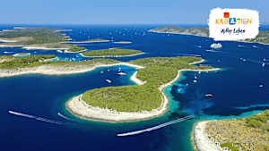 Die Paklinski Insel bei Kroatien