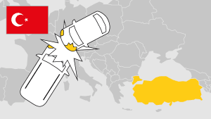 Unfall im Ausland, Türkei, Aufmacher, Landkarte