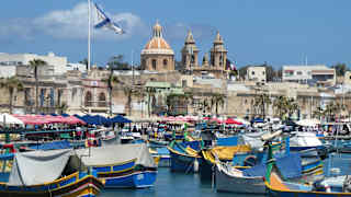 Marsaxlokk, ein Dorf auf Malta