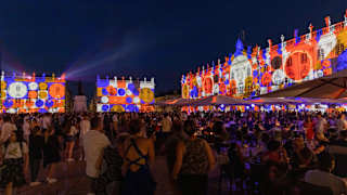 Das Lichterfest Videomapping in Nancy in Frankreich