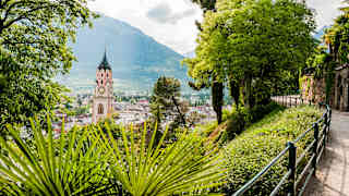 Aufname auf dem Tappeinerweg in Meran