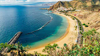 Der Playa Teresitas auf Teneriffa