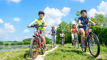 Radtour mit Kindern