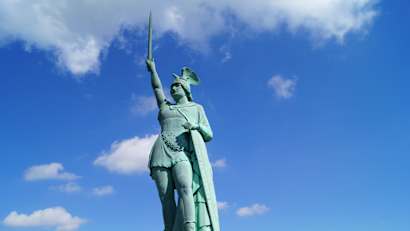 Das Hermannsdenkmal bei Detmold