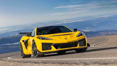 Das neue Chevrolet Corvette CR1 Coupe in gelb