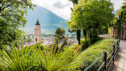 Aufname auf dem Tappeinerweg in Meran