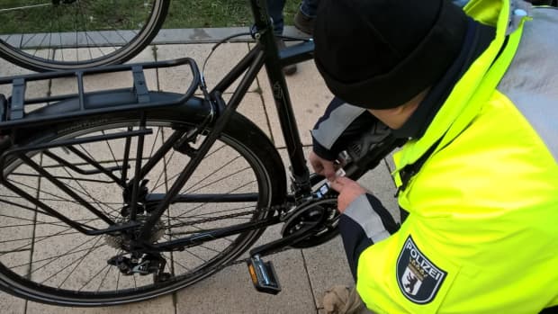 Fahrradcodierung durch die Polizei