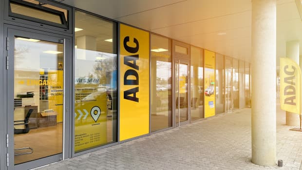 Vorderansicht ADAC Geschäftsstelle in Hamburg-Bergedorf