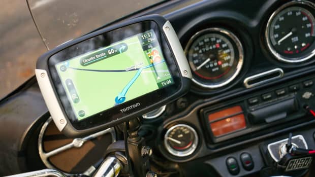 Navigationssystem für das Motorrad