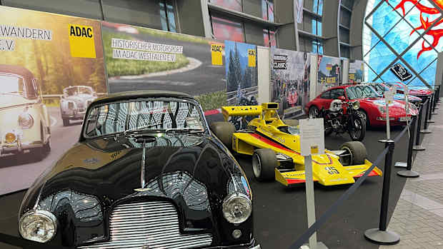 Der ADAC auf der Techno Classica 2025.