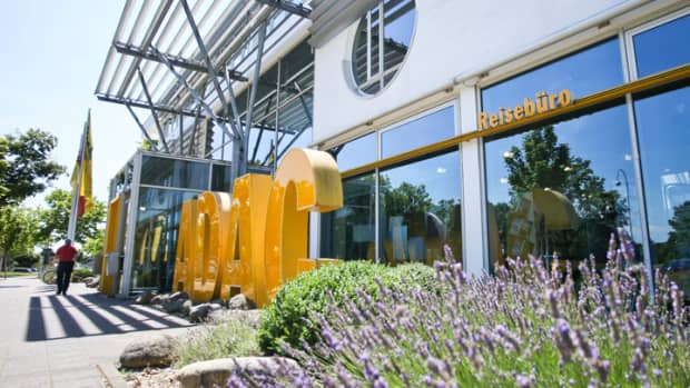 Außenansicht der ADAC Nordbaden Geschäftsstelle in Karlsruhe