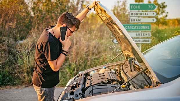 Panne in Frankreich, ADAC hilft