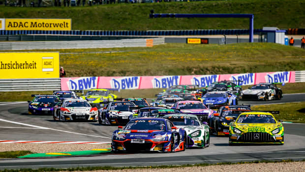 Rennszene der ADAC GT Masters