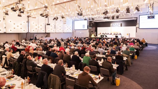 Aufnahme aus der ADAC Mitgliederversammlung in Köln