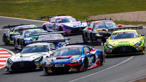 Rennszene der ADAC GT Masters