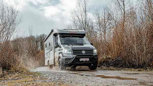 Der 4x4 Campervan Globebus von Dethleffs