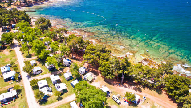Wohnmobilstellplätze in Kroatien am Meer