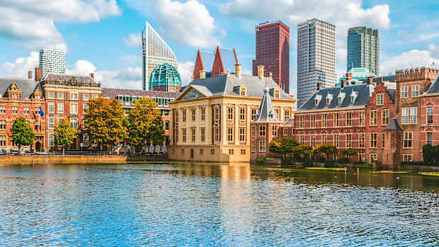 Die Skyline von Den Haag