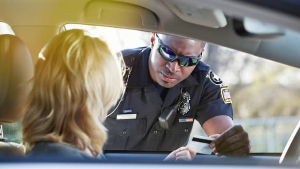 verkehrskontrolle in Amerika
