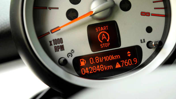 Anzeige der Start Stop Automatik