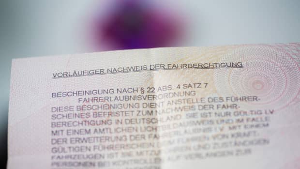 Vorläufiger Führerschein