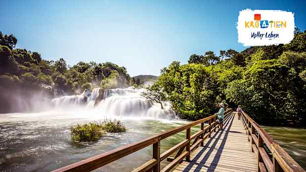 Der Nationalpark Krka in Kroatien