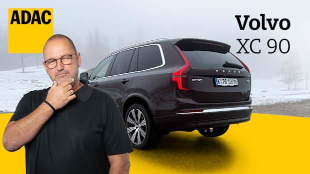 YouTube Thumbnail zum Fahrbericht des Volvo XC90