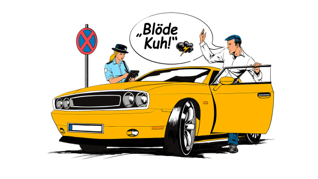 Beleidigung im Starßenverkehr