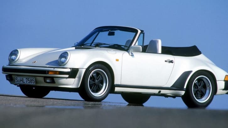 Porsche 911 Turbo Cabriolet 3.3 (WLS) – 330 PS · Super · Katalog-ID 352108 – Hauptansicht