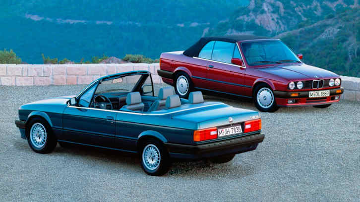 BMW 320i Kat. Cabrio E30 – 129 PS · Super · Katalog-ID 254384 – weitere Fahrzeugansicht 3