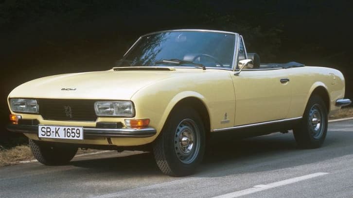 Peugeot 504 Cabriolet 2.7 V6 – 136 PS · Super · Katalog-ID 350158 – Hauptansicht