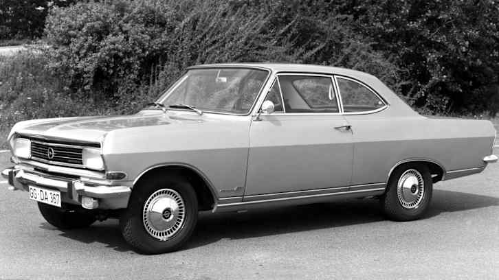 Opel Olympia, Rekord-B Coupe – Fahrzeugansicht 2
