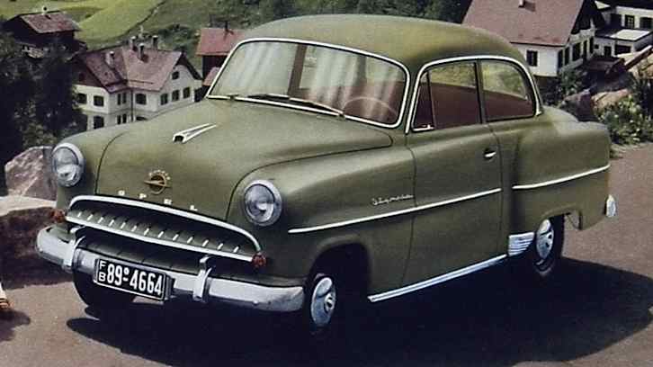 Opel Olympia Rekord Limousine 1.5 – 40 PS · Normal · Katalog-ID 348124 – Hauptansicht